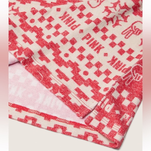 Set of pants and Long sleeve shirt M red and tan soft and comfy - Picture 2 of 5